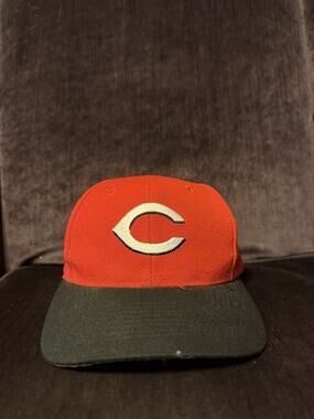 Cincinnati Reds MLB Vintage Twins Enterprise Adult Snapback Hat 20% Wool